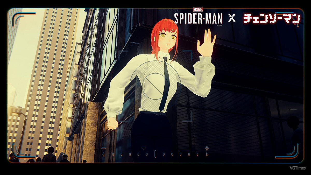 Marvel&#039;s Spider-Man Remastered — Makima from the anime "Chainsaw Man"