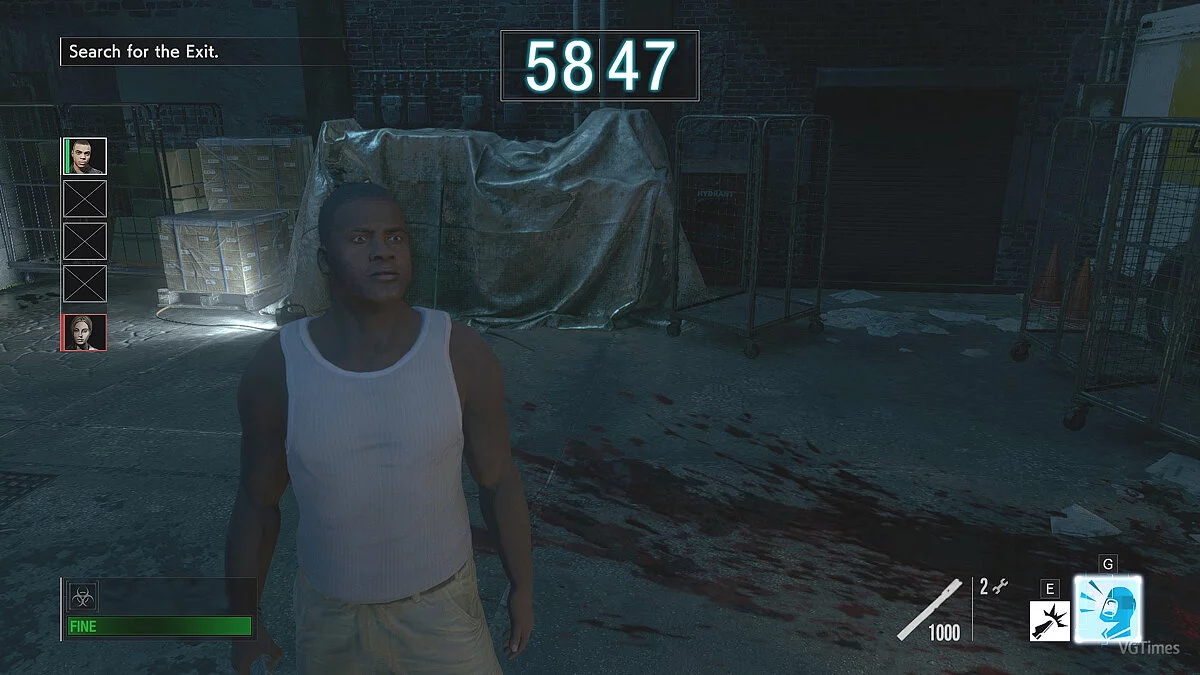 Resident Evil: Resistance — Франклін Клінтон