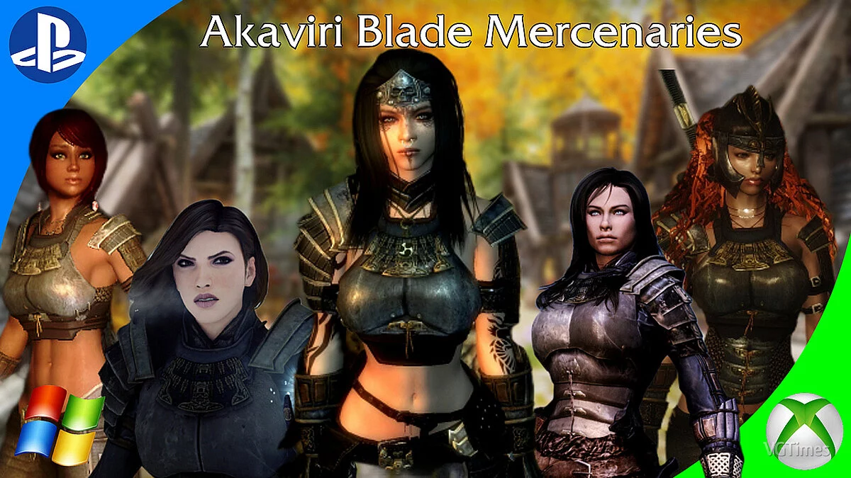 Elder Scrolls 5: Skyrim Special Edition — Akaviri Blade Mercenaries