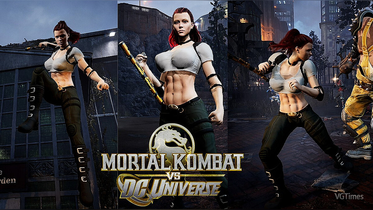 Gotham Knights — Sonya from the game MK vs DCU