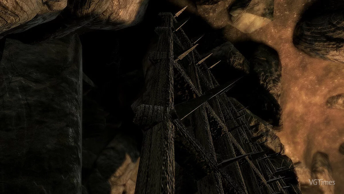 The Elder Scrolls 5: Skyrim Legendary Edition — Детализированная деревянная ловушка