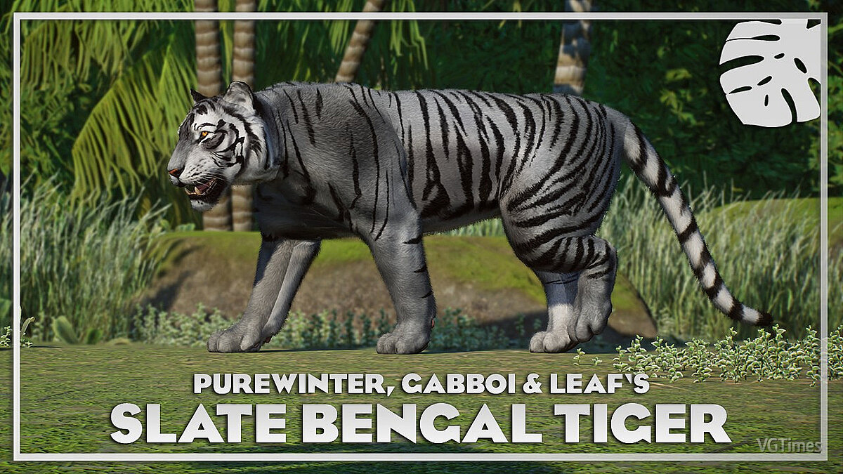 Planet Zoo — Bengal Tiger (Slate) - New Species