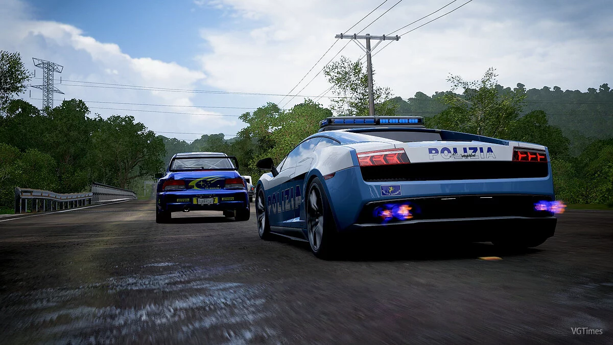 Forza Horizon 5 — Gallardo LP570-4 Superleggera з поліцейською сиреною