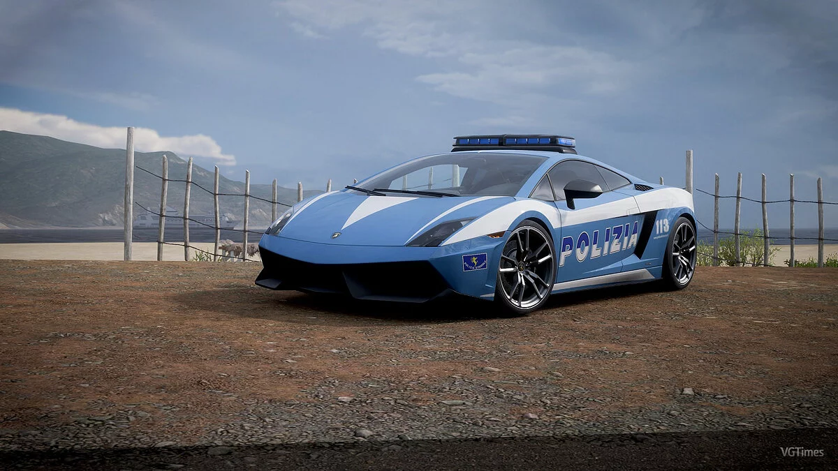 Forza Horizon 5 — Gallardo LP570-4 Superleggera con sirena de policía