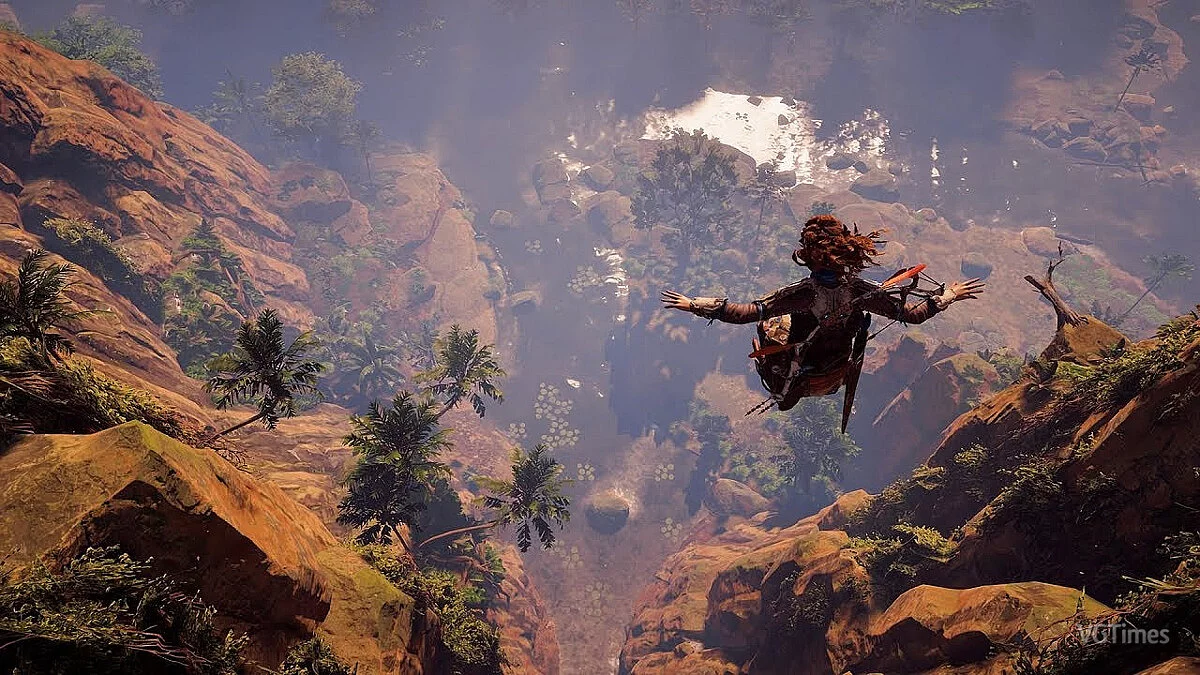 Horizon Zero Dawn Complete Edition — Desactivar daño por caída