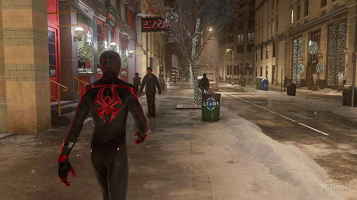 Marvel&#039;s Spider-Man: Miles Morales — Over-the-shoulder camera