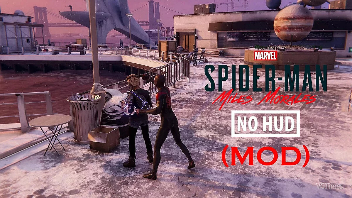 Marvel&#039;s Spider-Man: Miles Morales — Deshabilitar la interfaz