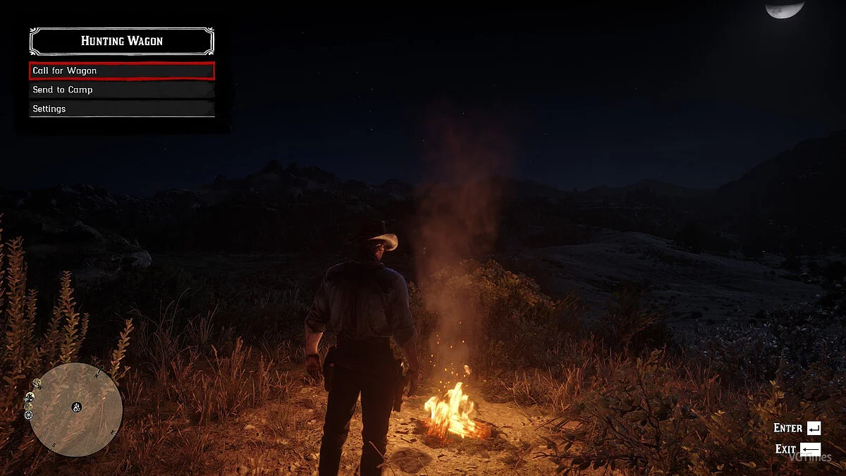 Red Dead Redemption 2 — Повозка охотника