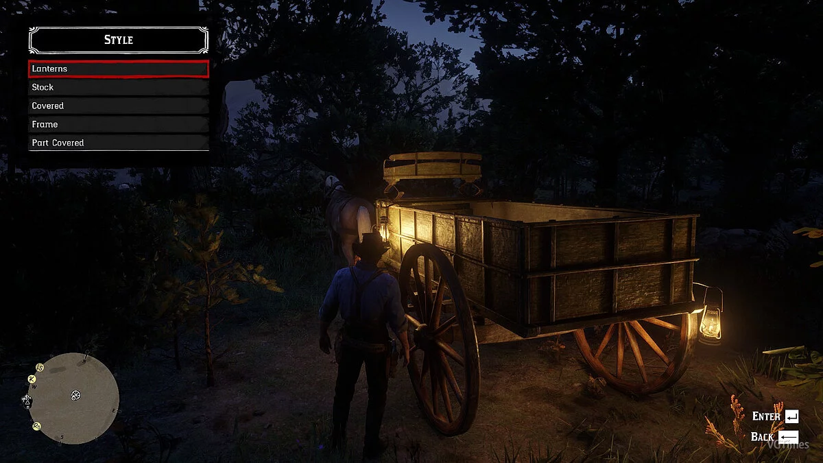 Red Dead Redemption 2 — Повозка охотника