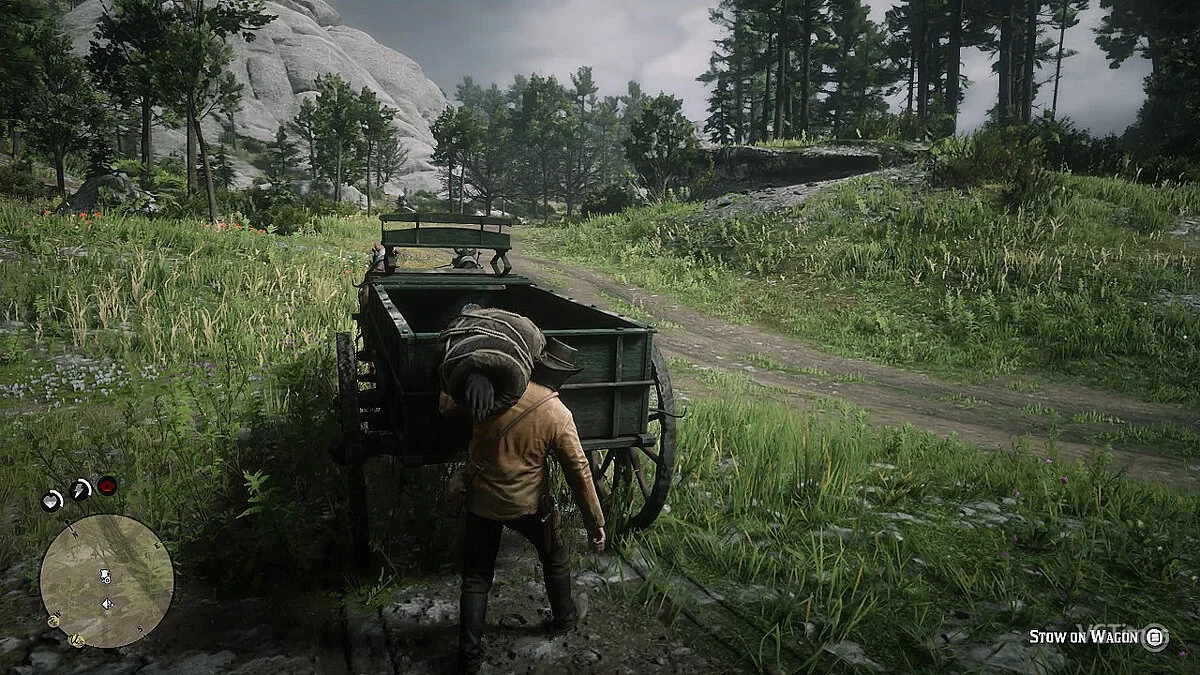 Red Dead Redemption 2 — Повозка охотника