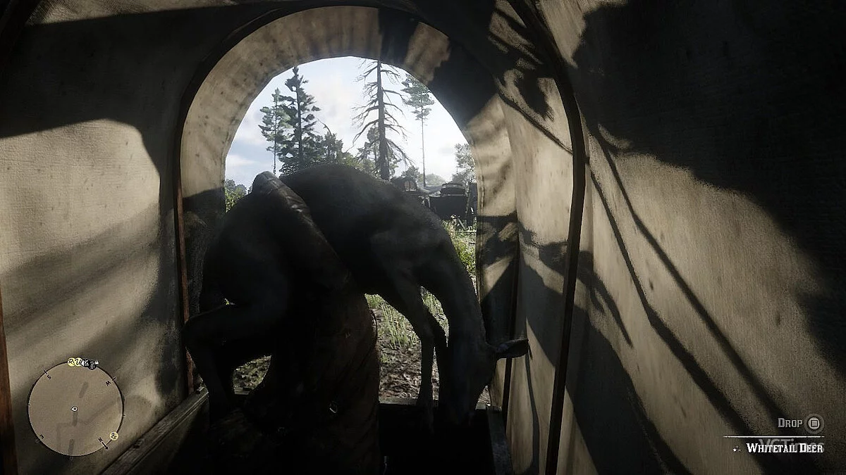 Red Dead Redemption 2 — Повозка охотника