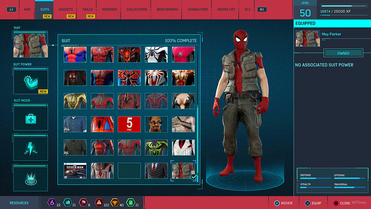 Marvel&#039;s Spider-Man Remastered — Custom suit