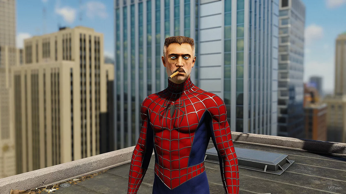 Marvel&#039;s Spider-Man Remastered — J. Jonah Jameson in a spider suit