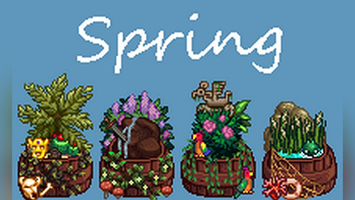 Stardew Valley — Seasonal obelisk barrel