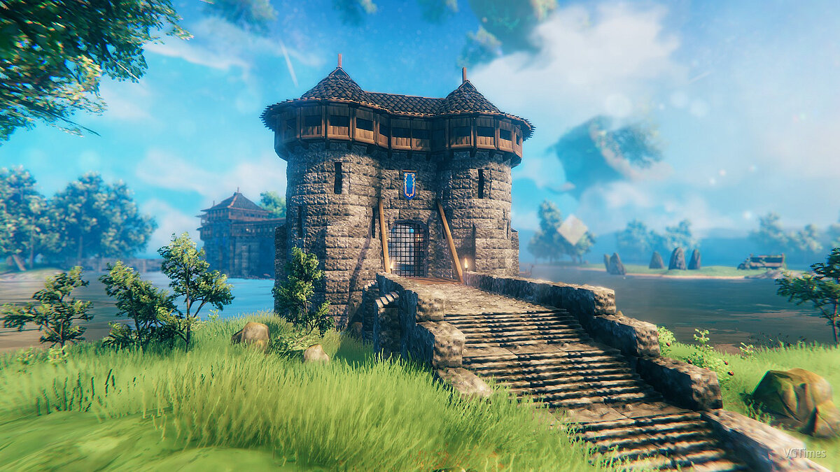 Valheim — Island Fortress (Luga)