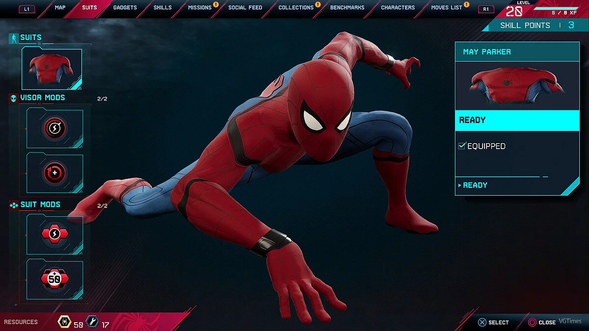 Marvel&#039;s Spider-Man: Miles Morales — Stark suit (new slot)