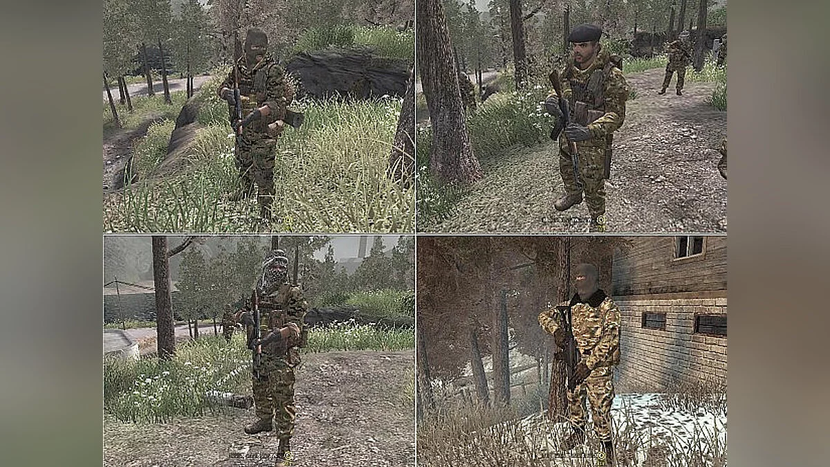 Call of Duty 4: Modern Warfare — Camouflage for Zakhaev's separatists