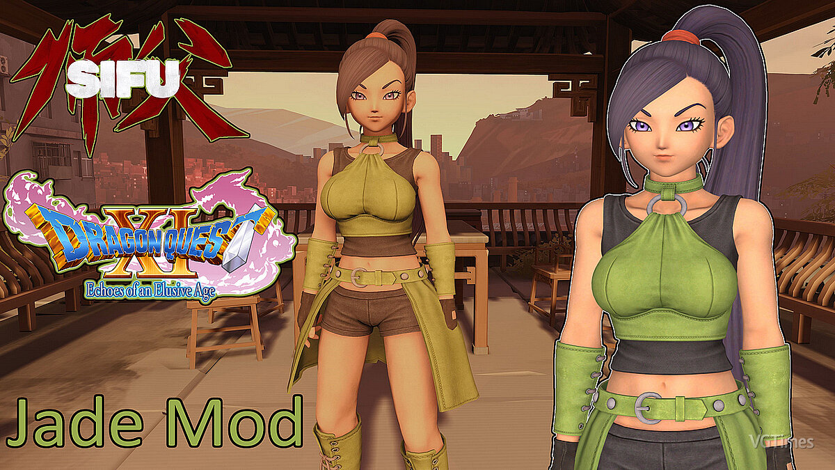 Sifu — Jade from the game Dragon Quest 11