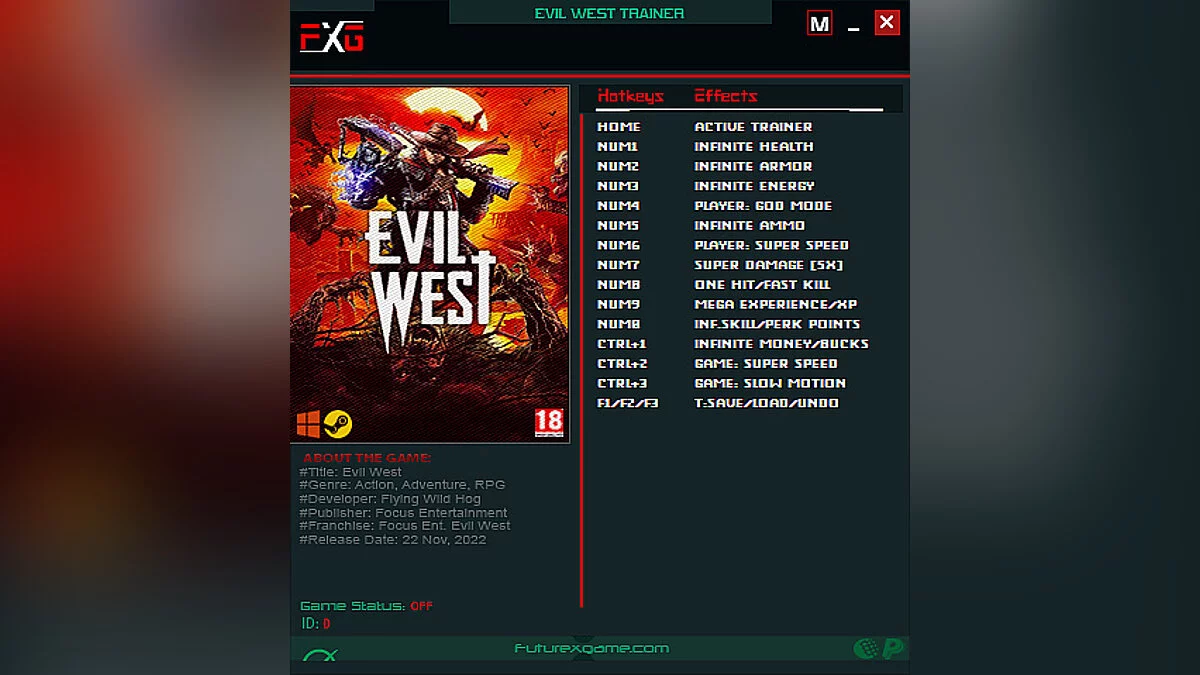 Evil West — Entrenador (+14) [1.03]