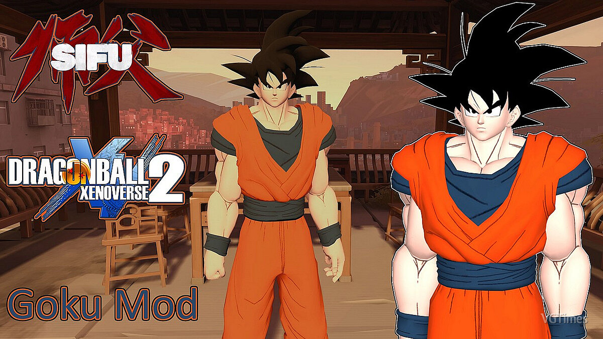 Sifu — Goku from the game Dragon Ball XenoVerse