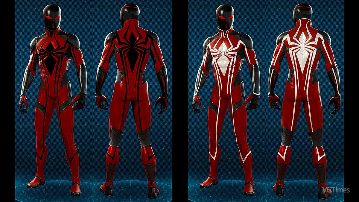 Marvel&#039;s Spider-Man Remastered — Red and Black Suit MK 2