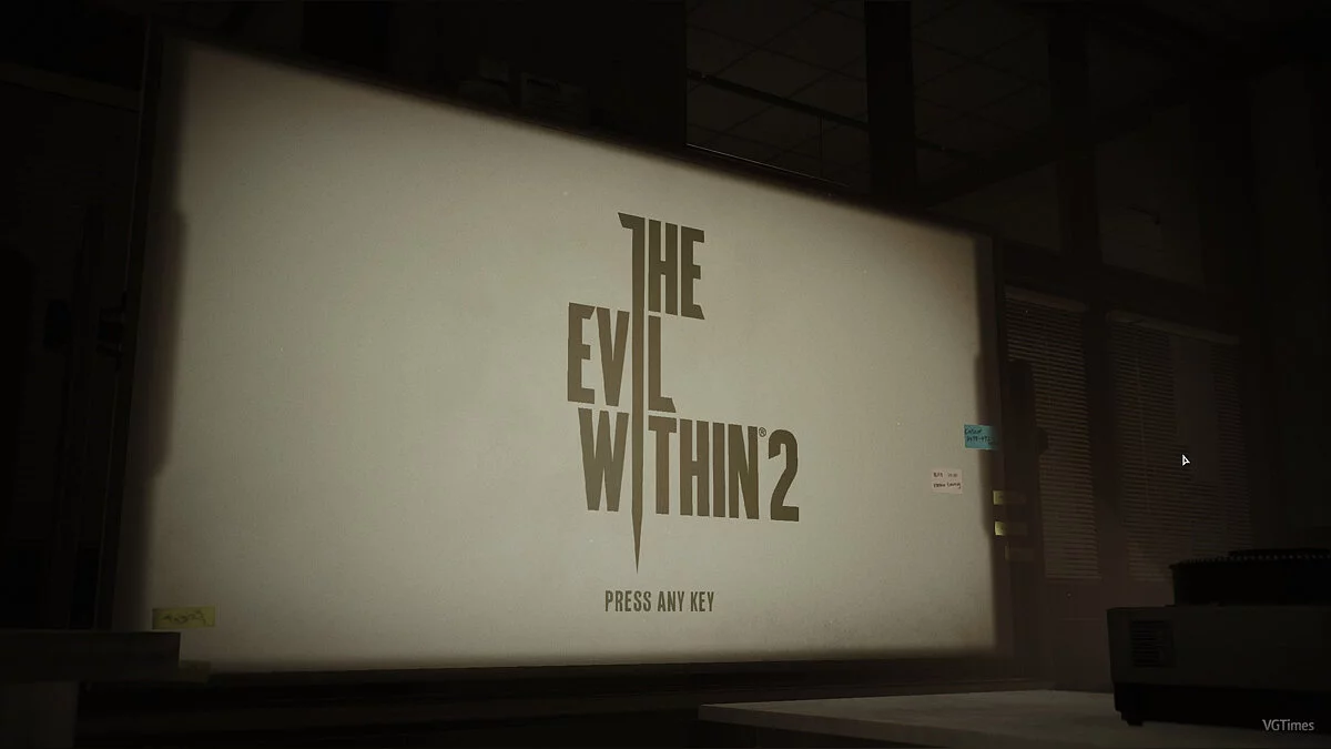 The Evil Within 2 — Skip intro