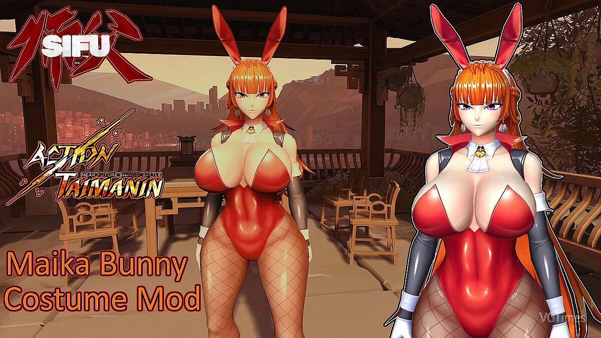 Sifu — Taimanin Mike in a bunny suit