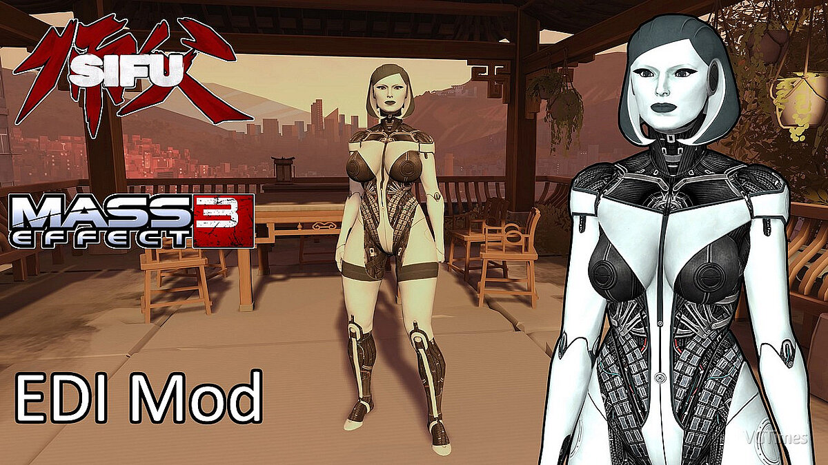 Sifu — EDI from the game Mass Effect 3