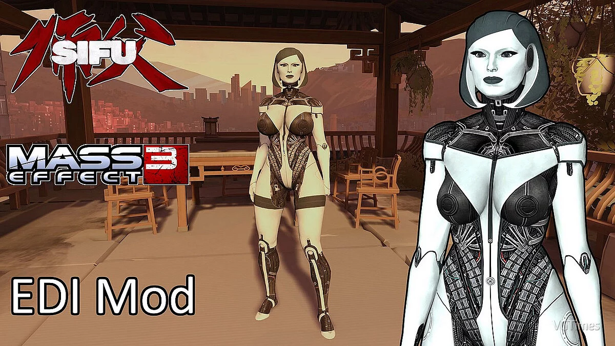 Sifu — EDI from the game Mass Effect 3