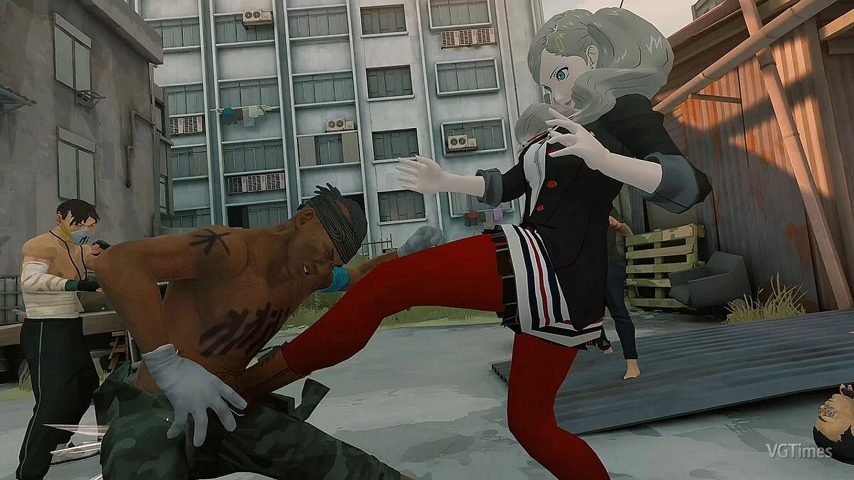 Sifu — Енн у зимовій шкільній формі