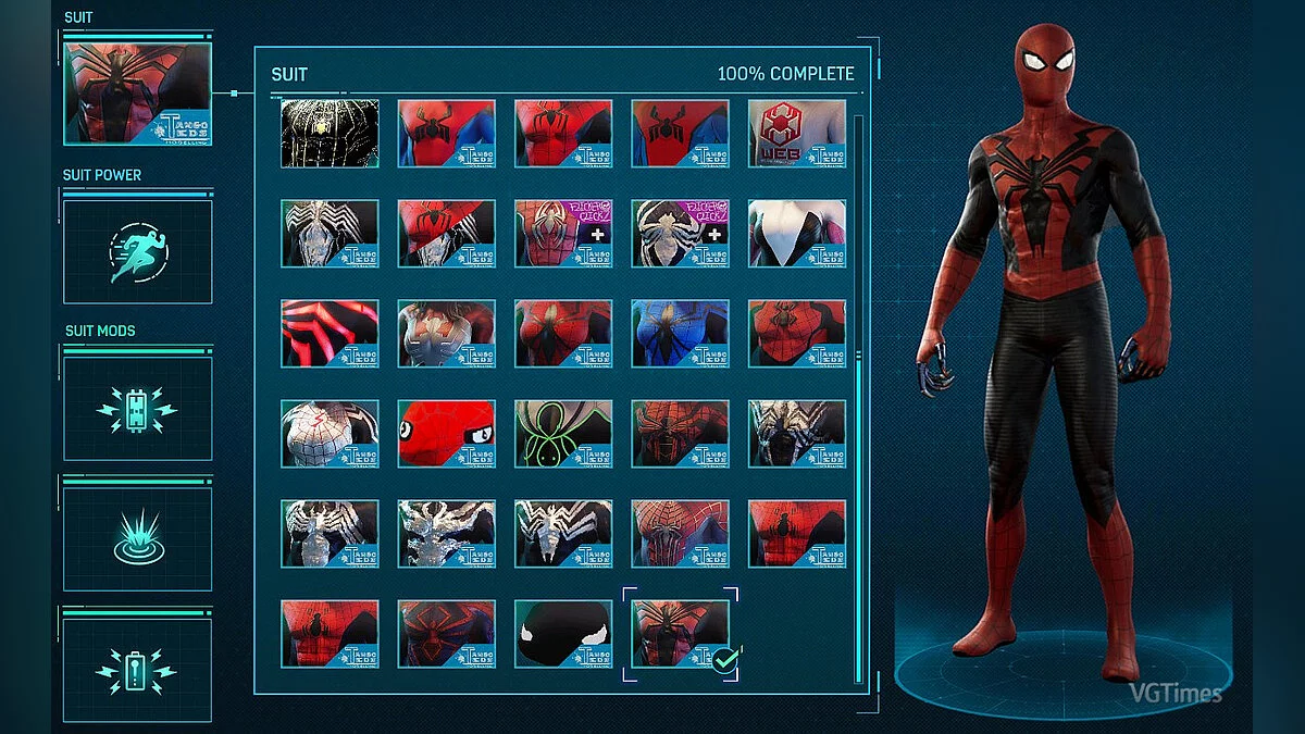 Marvel's Spider-Man Remastered — Костюму «Супериор»
