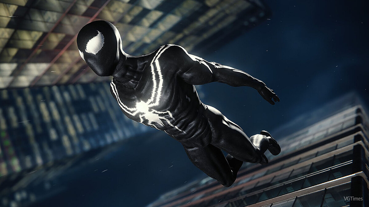 Marvel&#039;s Spider-Man Remastered — Black symbiote suit