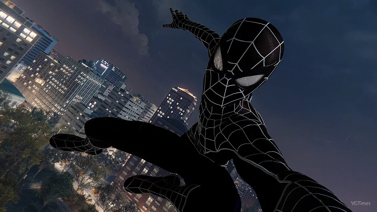 Marvel&#039;s Spider-Man Remastered — Classic black suit