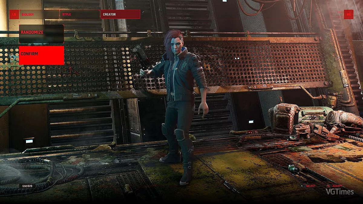The Ascent — Женщина Ви из игры Cyberpunk 2077
