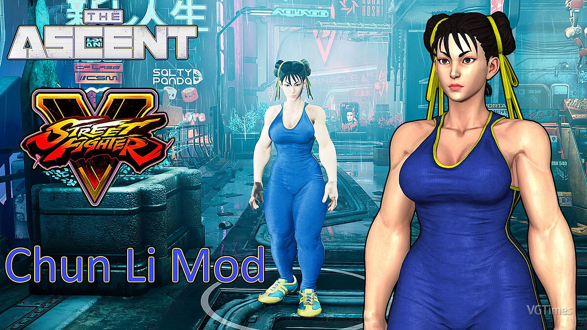 The Ascent — Chun Li from the game Street Fighter 5