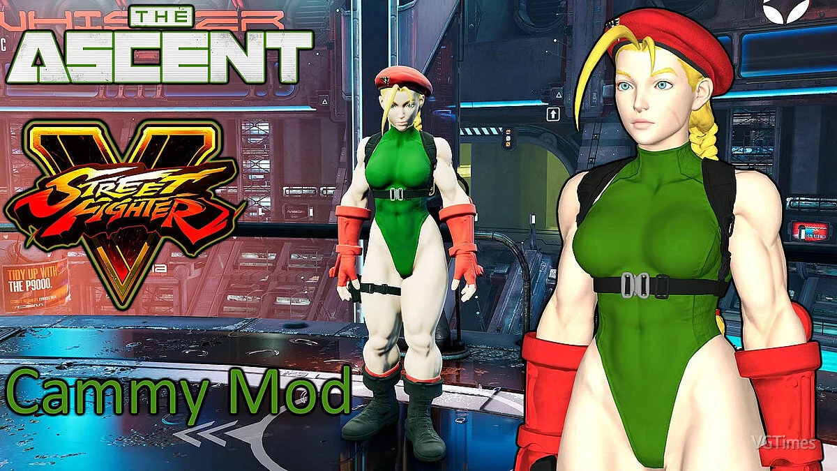 The Ascent — Cammy from the game Street Fighter 5