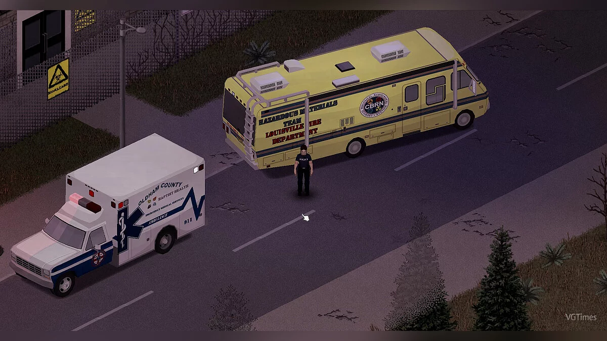 Project Zomboid — Спеціальні автомобілі швидкої допомоги