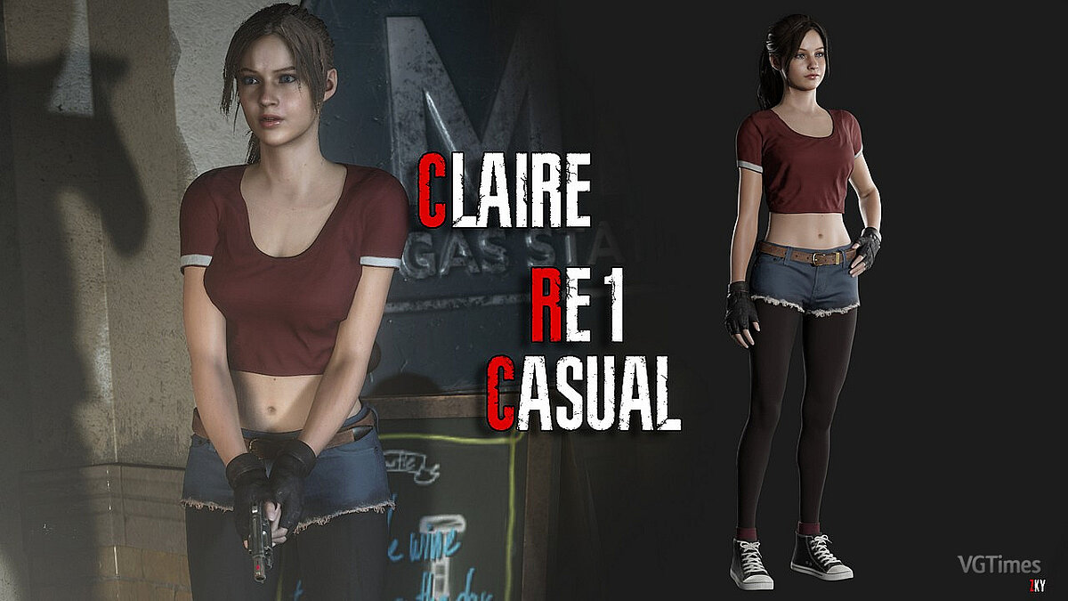 Resident Evil 2 — Claire's Casual Wear