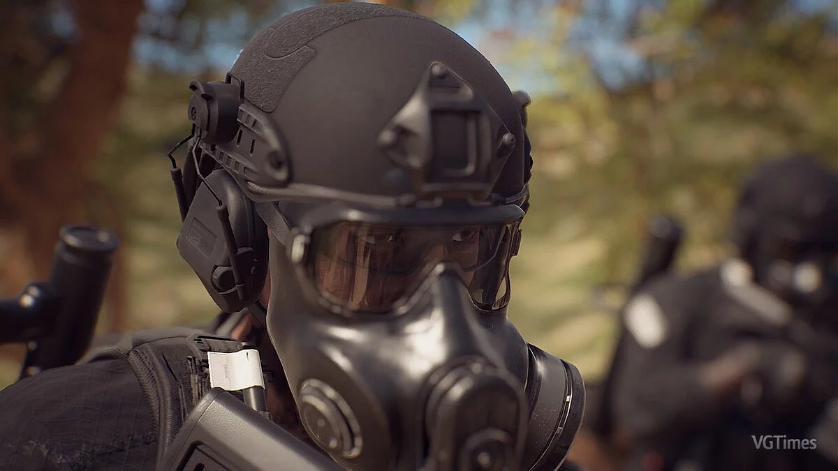 Ready or Not — Темные очки и противогаз