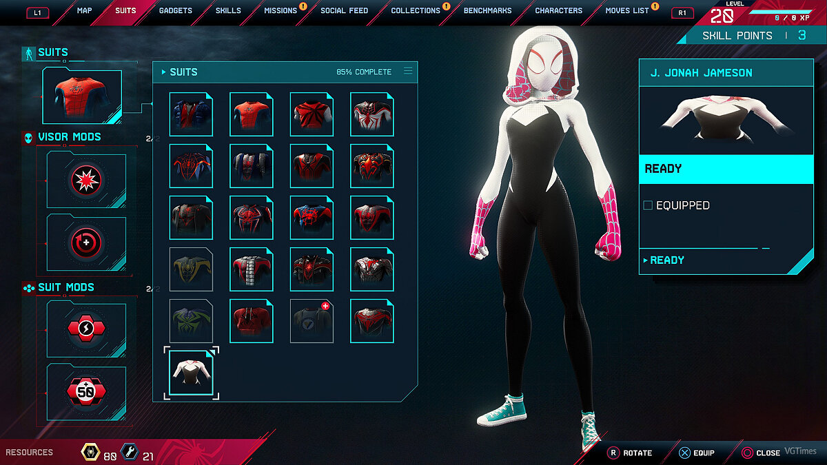 Marvel&#039;s Spider-Man: Miles Morales — Gwen (hooded)