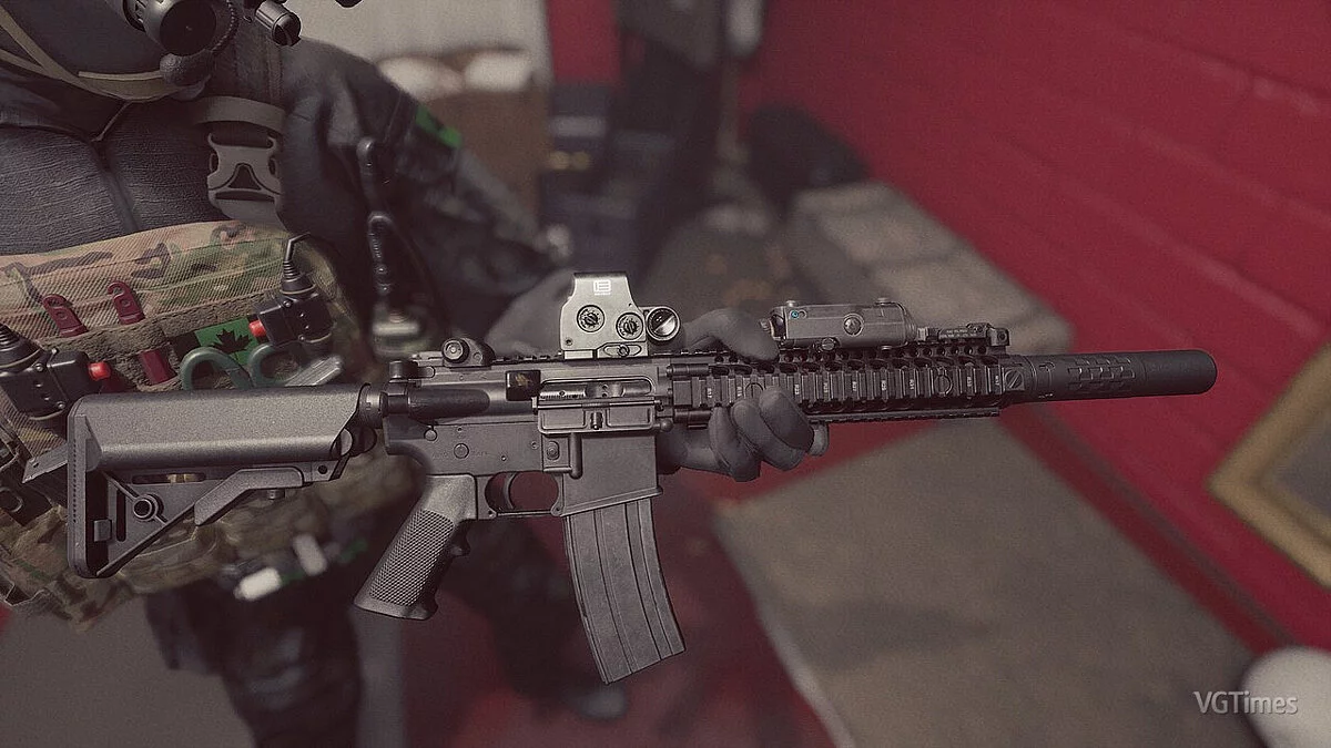 Ready or Not — Modified MK18 rifle