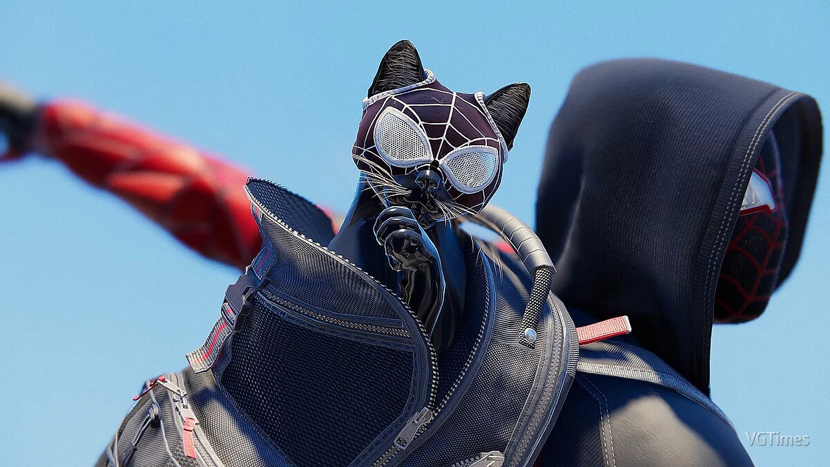 Marvel&#039;s Spider-Man: Miles Morales — Real symbiote spider cat