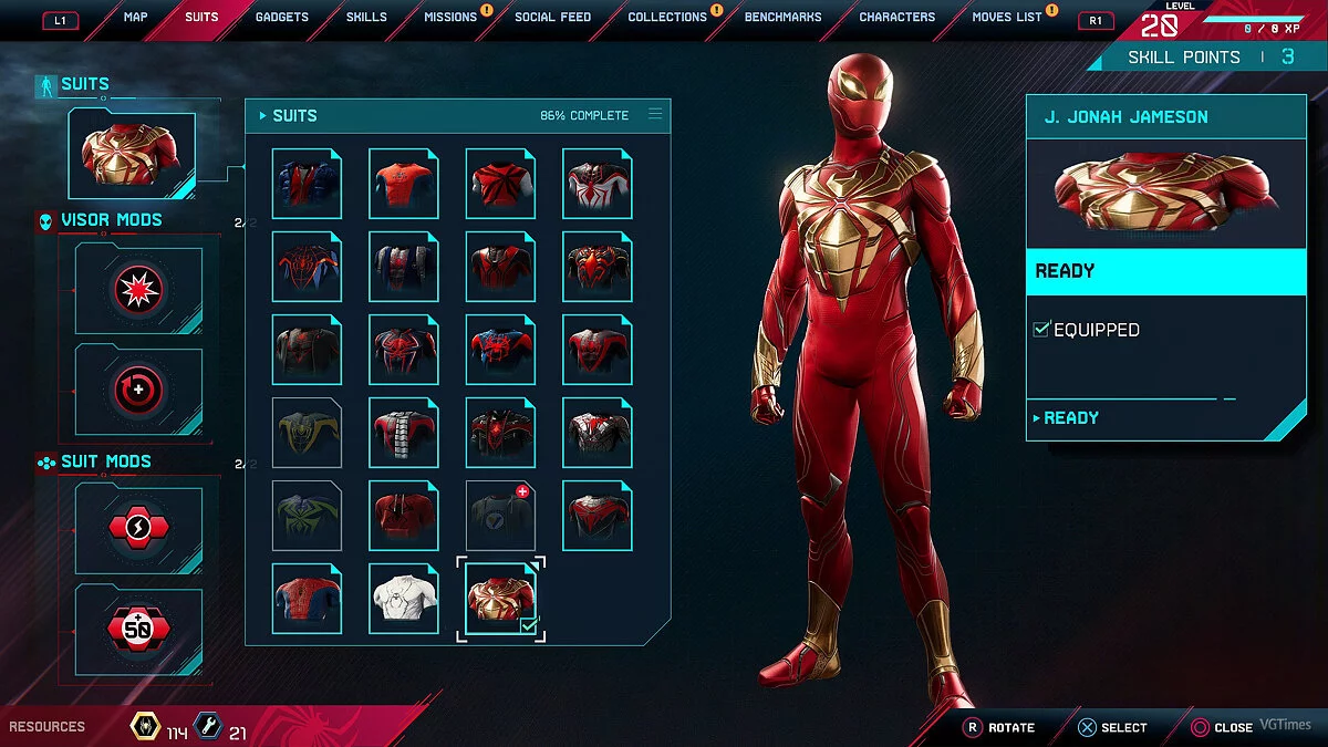 Marvel&#039;s Spider-Man: Miles Morales — Iron Spider (new slot)