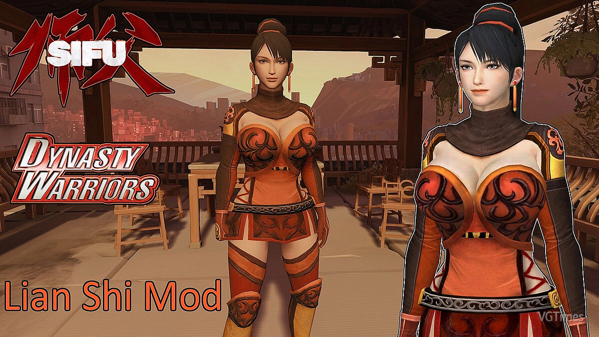 Sifu — Lian Shi from the game Dynasty Warriors 7