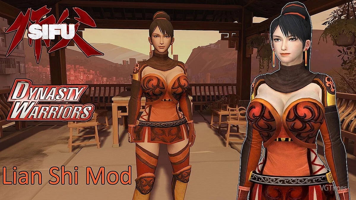 Sifu — Lian Shi from the game Dynasty Warriors 7