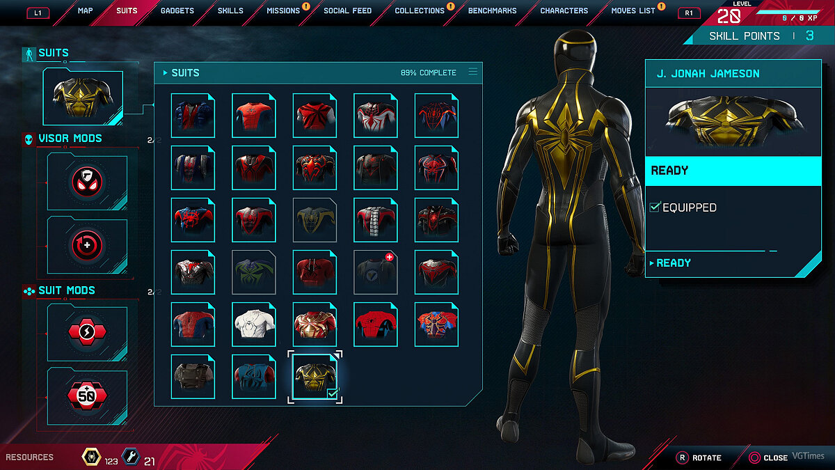 Marvel&#039;s Spider-Man: Miles Morales — Spider armor (new slot)