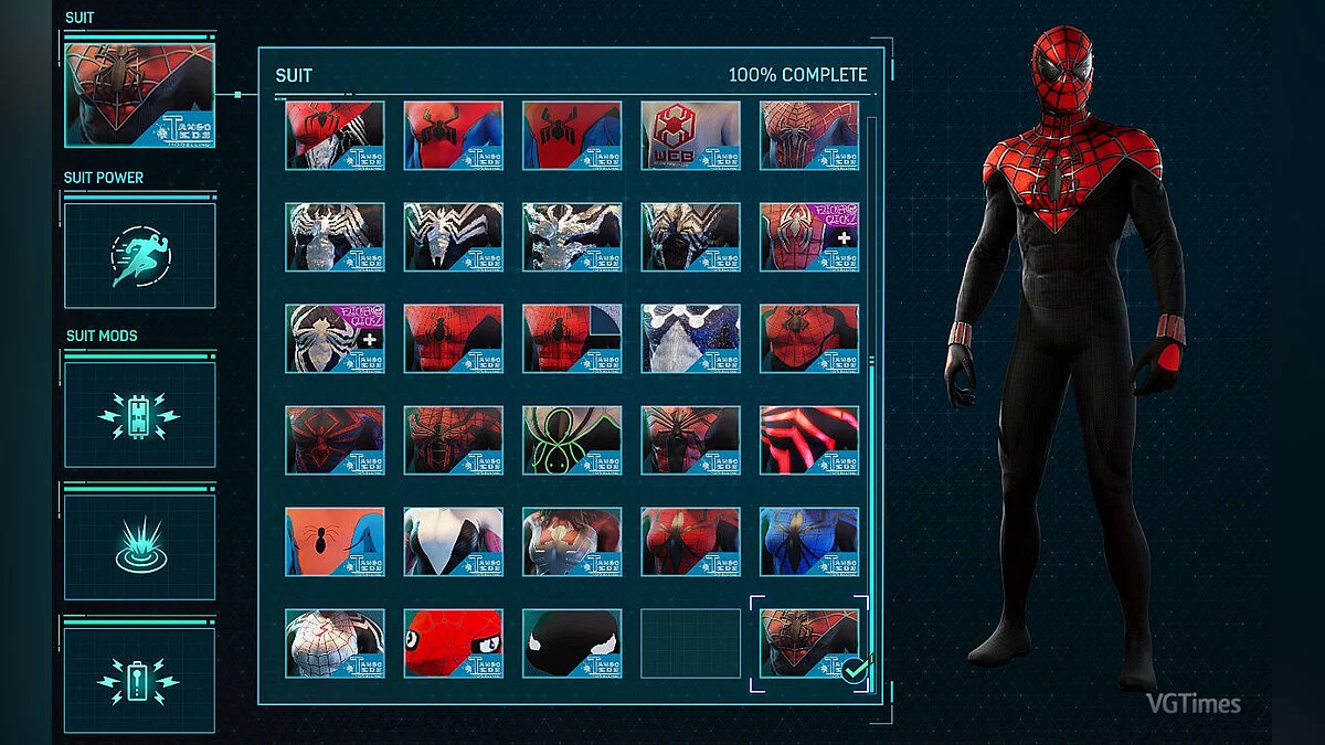 Marvel's Spider-Man Remastered — Гібридний костюм Олександра Росса