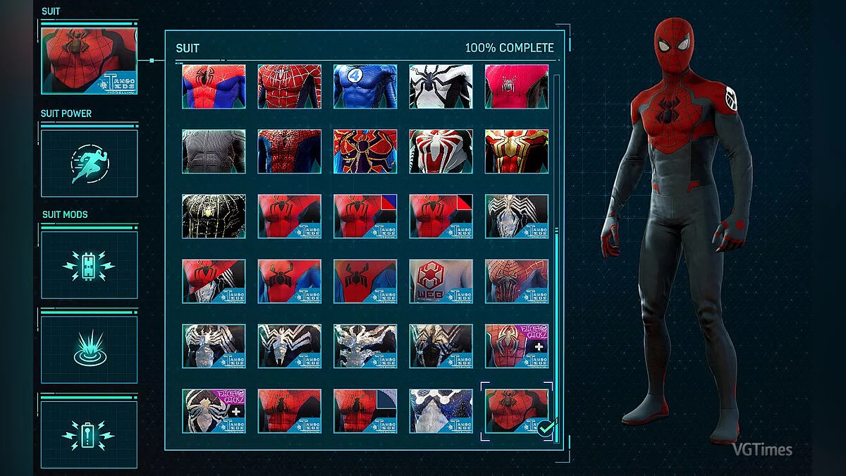 Marvel&#039;s Spider-Man Remastered — Костюм «ЩИТ»