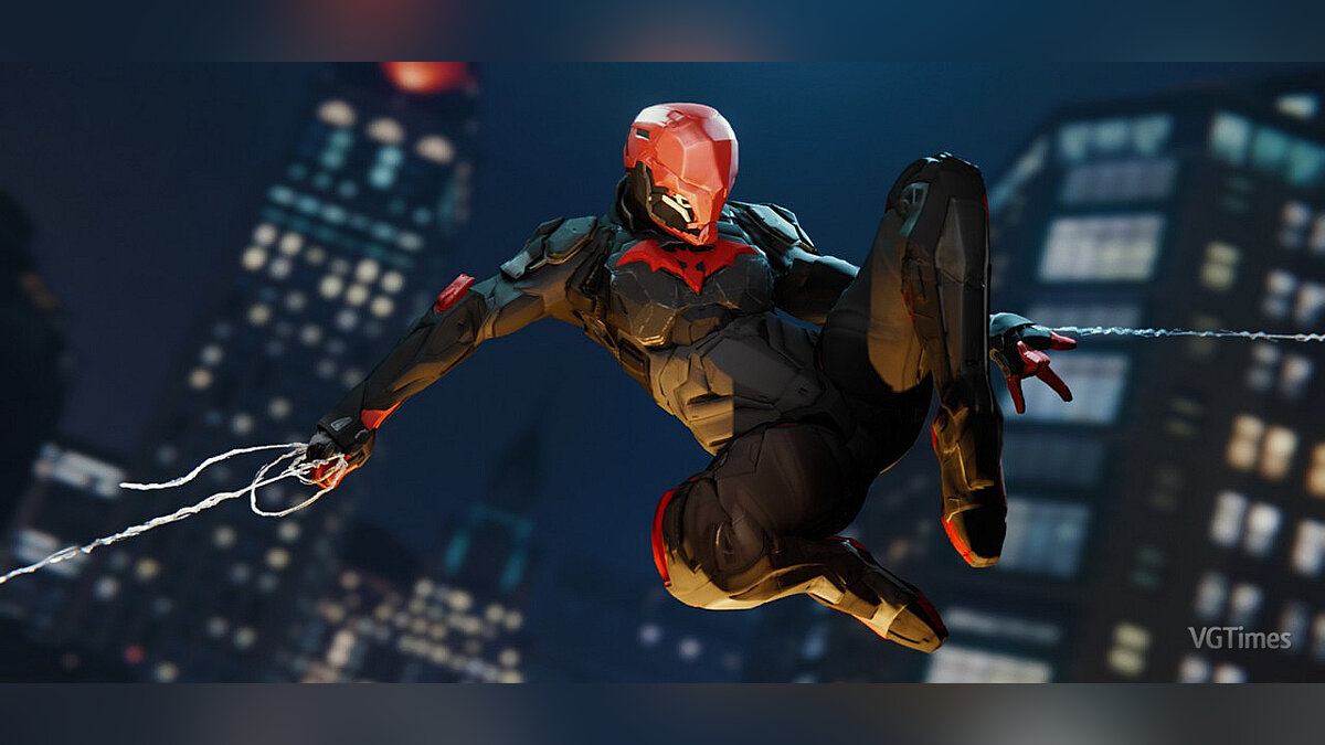 Marvel&#039;s Spider-Man Remastered — Red hood