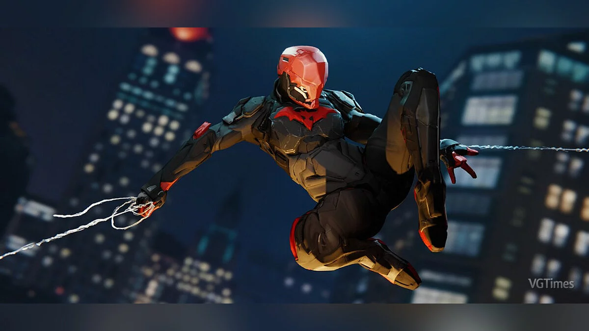 Marvel&#039;s Spider-Man Remastered — Red hood